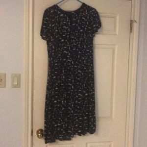 Talbots short sleeved A-line dress